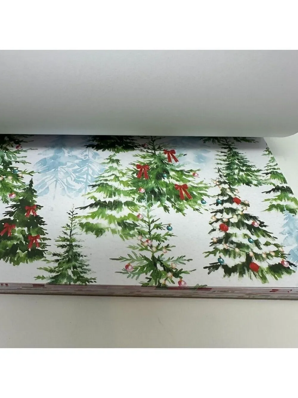 Christmas Holiday Wonderland Scrapbook Paper Pad 8.5x11  Craft Supply 60 Sheets